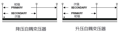 自耦变压器接线图